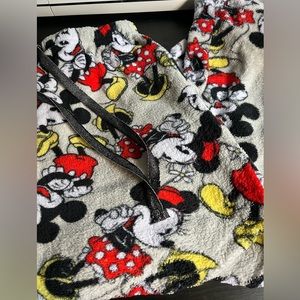 Mickey and Minnie fleece pajama pants